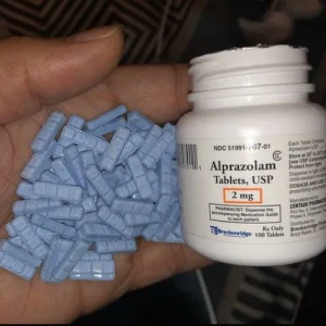 Blue Xanax Bars